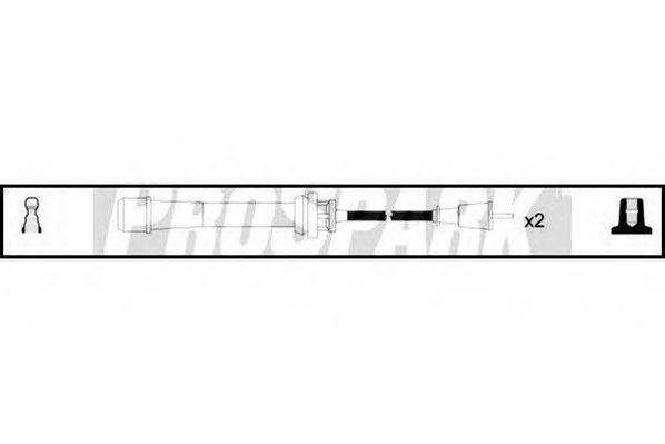 STANDARD OES1070 Ignition Cable Kit